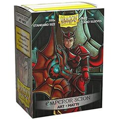 Dragon Shield - Brushed Art Sleeves - Emperor Scion Portrait (100ct)